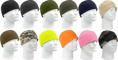 Military Polar Fleece Beanie Watch Cap Cold Weather Skull Warm Winter Hat