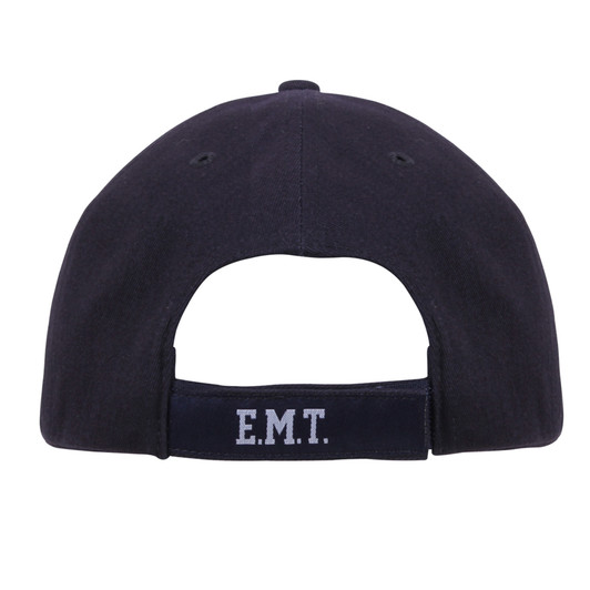 Navy Blue EMT Medical Deluxe Star of Life Adjustable Baseball Hat