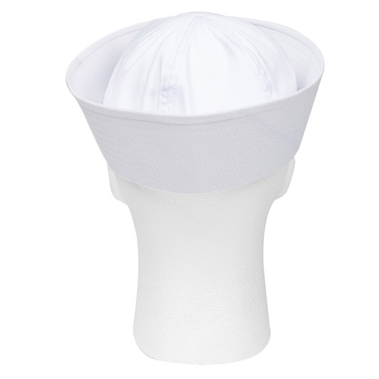 Sailor Hat White Military US Navy Cotton Dixie Cup Yacht Cap Sailing Nautical