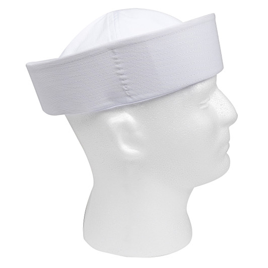 Sailor Hat White Military US Navy Cotton Dixie Cup Yacht Cap Sailing Nautical