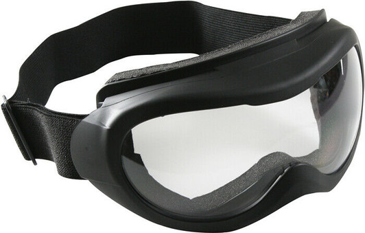 Black Windstorm Tactical Desert Storm Padded Eyewear Goggles Anti Fog & Scratch