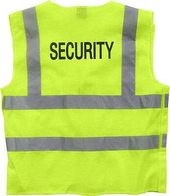 Safety Green High Visibility Reflective 5 Point Breakaway Security Safety Vest