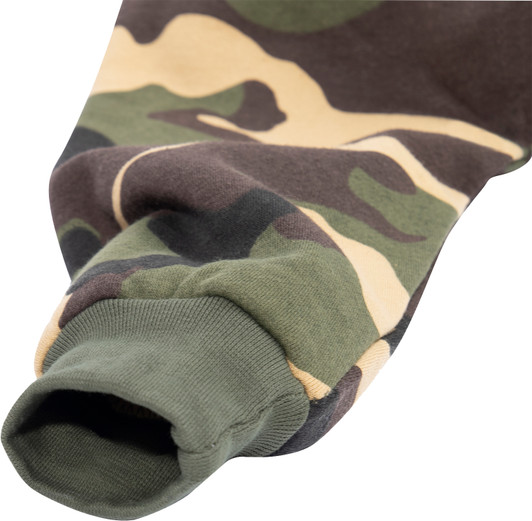 Kids Woodland Camouflage Pullover Hoodie Sweatshirt