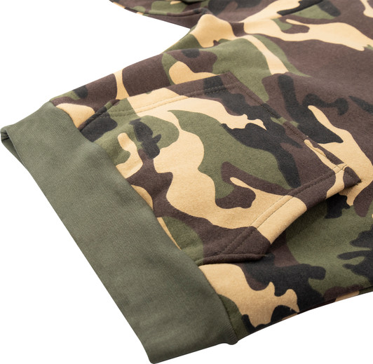 Kids Woodland Camouflage Pullover Hoodie Sweatshirt