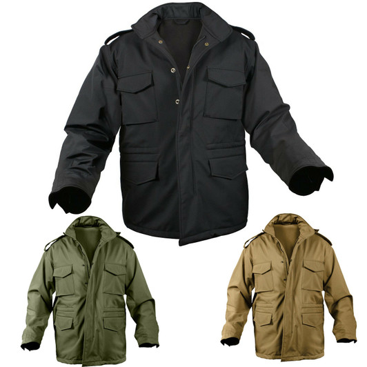 Soft Shell Waterproof Tactical Jacket Army M65 Military Light M-65 Field Coat