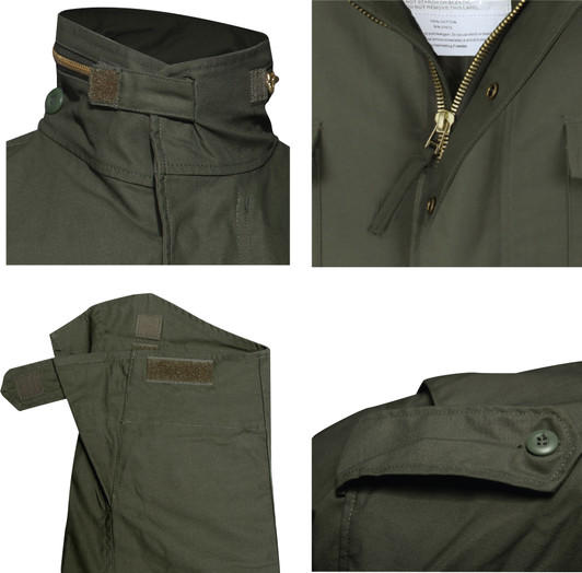 Military M-65 Field Jacket and Liner, Tactical M65 Coat Uniform Army Camo