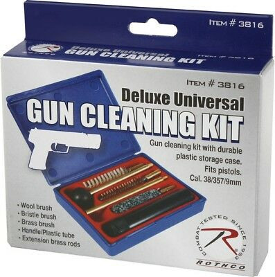 Deluxe Universal Gun Cleaning Kit 9MM Pistol and Revolver