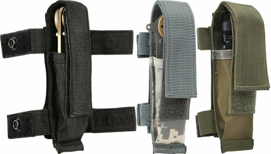 MOLLE Pouch for Mini Flashlight Small Knife 7"