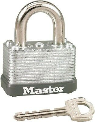 Master Lock 22D Wide Warded Laminated Padlock, 1.5 inches, Steel