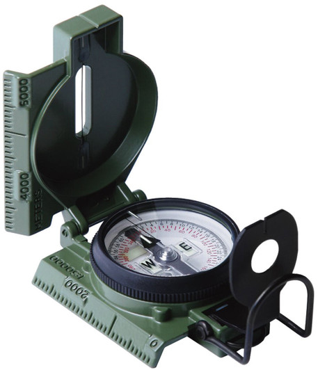 Cammenga US Military Tritium Lensatic Waterproof Compass with Pouch