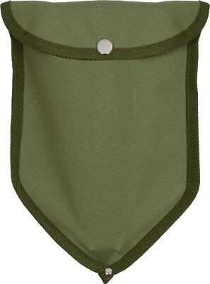 Olive Drab Canvas Tri-Fold Shovel Cover Case