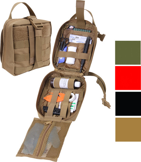 Tactical Breakaway Pouch MOLLE Emergency Kit MOLLE Case with First Aid Supplies
