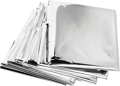 Polar Shield Emergency Survival Blanket 10-Pack | Lightweight, Compact, and Weather-Resistant