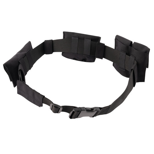 Black Tactical SWAT Belt | Adjustable Heavyweight Utility Gear Belt with Pouches