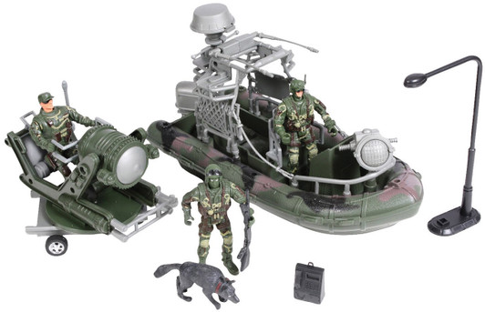 Kids Camouflage Military Force Amphibious Play Army Toy Set