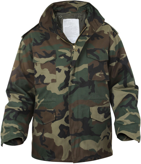 Woodland Digital Camouflage MARPAT M-65 Field Coat Army M65 Jacket