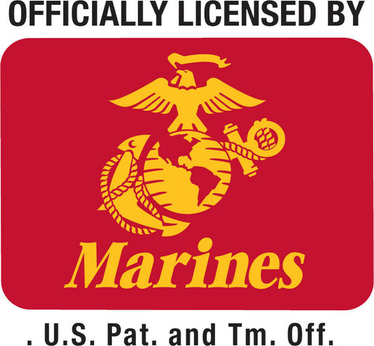 Black US Marines Corp USMC Globe & Anchor Deluxe Low Profile Adjustable Cap Officially Licensed
