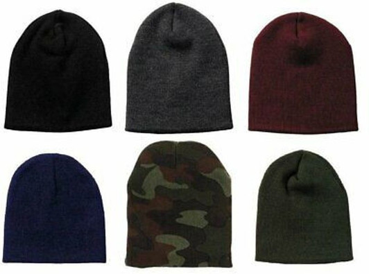 Acrylic Beanie Skull Cap Military Warm Winter Hat