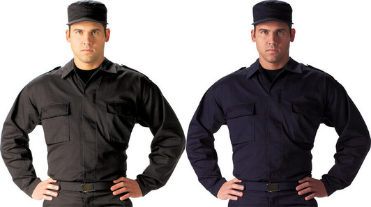 Tactical BDU Shirt 2-Pocket Uniform Duty Military Security Top Army Fatigue Coat