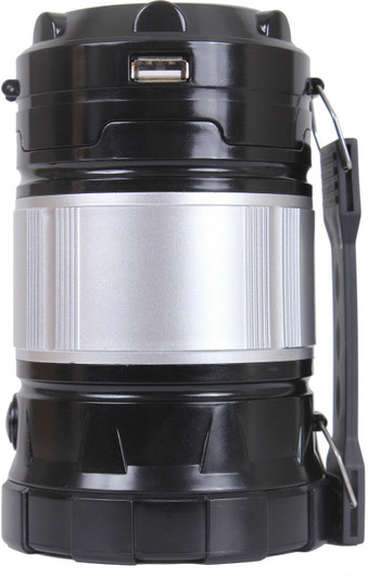Solar Lantern Torch LED Light with Rechargeable Battery & USB Charger Emergency