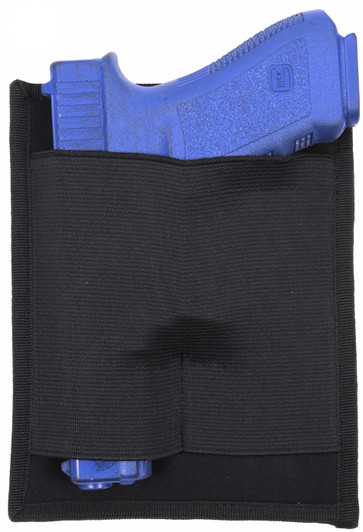 Black CCW Conceal Carry Holster Panel Attachment to Jackets Coats Hoodies