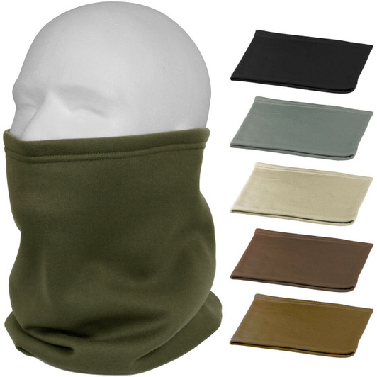 Cold Weather Poly Tactical Neck Gaiter Fleece Lined Military ECWCS Cover