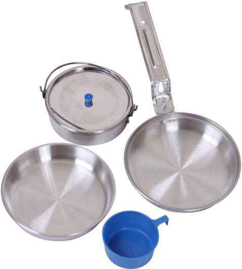 Aluminum GI Military Style Deluxe 5 Piece Mess Kit