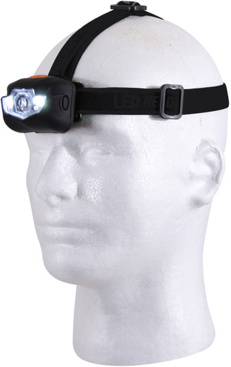 Black Five Bulb Multi-Function LED Headlamp