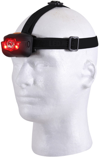 Black Five Bulb Multi-Function LED Headlamp