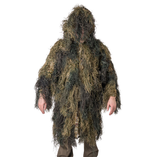  Lightweight Ghillie Jacket Tactical Hunting Paintball Camouflage Coat Cover
