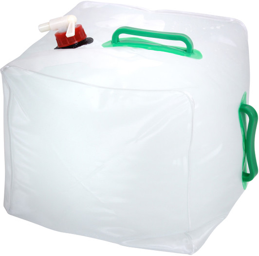 5 Gallon Collapsible Water Carrier Clear Travel Camping Survival Outdoor Sports