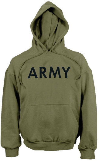 Olive Drab Army Official Physical Training Pullover Sweatshirt