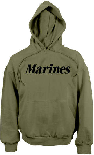 Olive Drab Marines Physical Training Sweatshirt