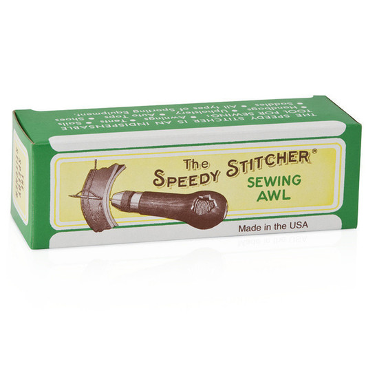 The Speedy Stitcher Sewing Awl Kit with Threads and Needles
