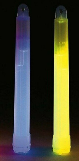 4 Pack Light Stick 6" High Intensity Glow In The Dark Chemical Emergency Camping