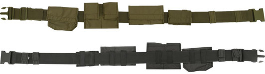 SWAT Belt Lightweight Basic 4 Pouches Tactical Belt Adjustable Quick Release
