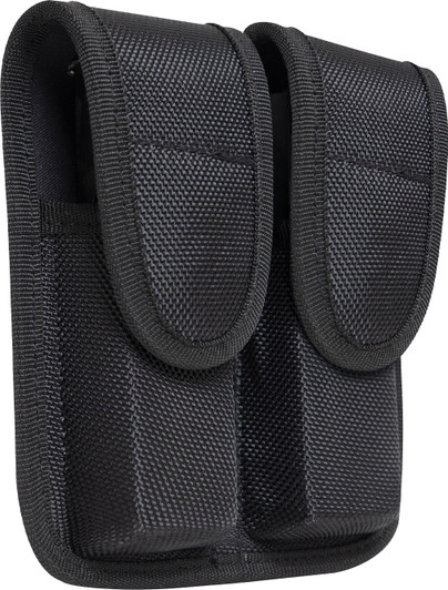 Black Enhanced Molded Heavy Duty Tactical Dual Magazine Gun Ammo Pouch