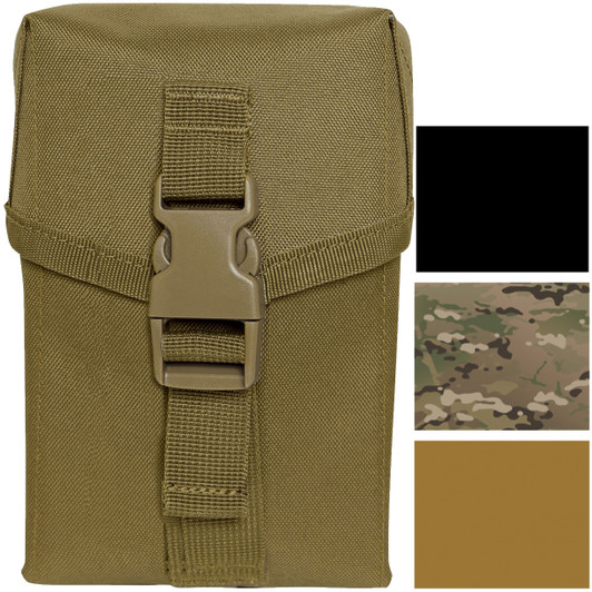 Tactical Ammo Pouch MOLLE II Saw Straps Buckle Attachment 100 / 200 Round