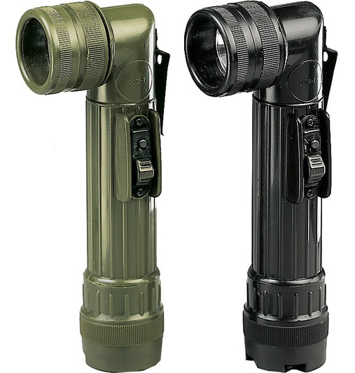 Angle Head Flashlight C Cell Tactical Combat Military Army Camp Outdoor Costume