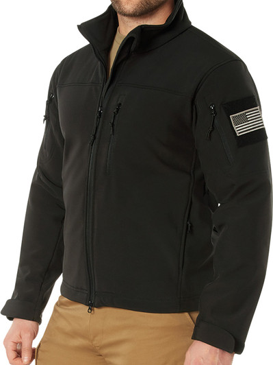 Covert Operations Soft Shell Casual Waterproof Lightweight Military Jacket