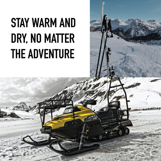 Black Snow Suit Ski Rescue Winter Coveralls High Visibility Insulated Waterproof