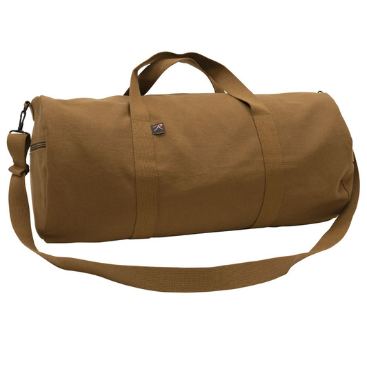 Camo Tactical Shoulder Bag Sports Canvas Gym Duffle Carry Strap Tote 19"