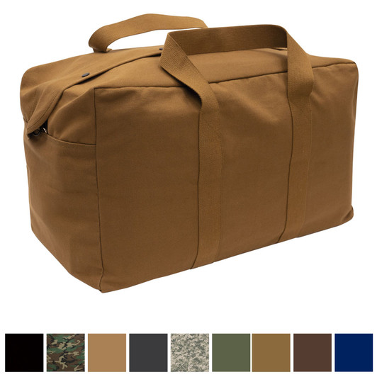 Canvas Cargo Bag Tactical Heavy Duty Cotton Large Military Parachute Duffle
