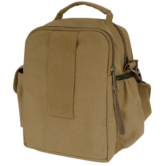 Small Messenger Canvas & Leather Everyday Utility Outdoor Travel Crossbody Bag