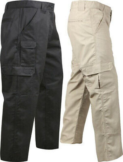 Tactical Pants Cargo Uniform Ripstop Work Stain Resistant FLEX FIT Fatigues