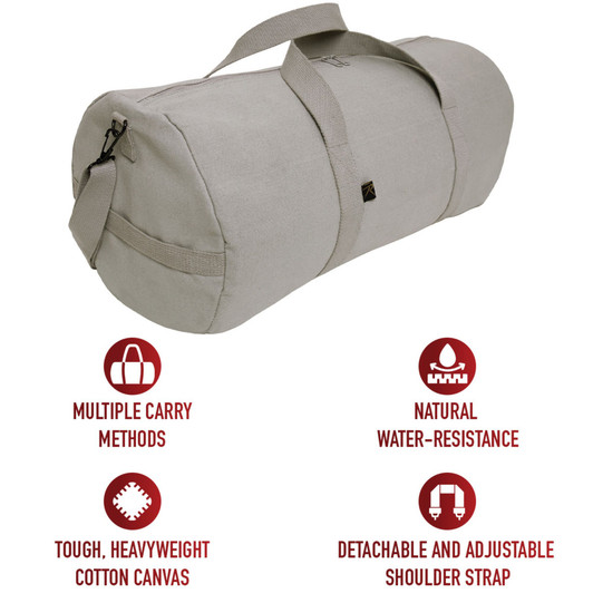 Camo Tactical Shoulder Bag Sports Canvas Gym Weekend Carry Strap Tote Duffle Travel Gym Tote Carryall Duffel with Streamer