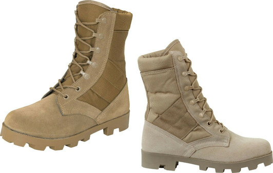 Speedlace Combat Jungle Boots Suede Leather Boot Panama Sole