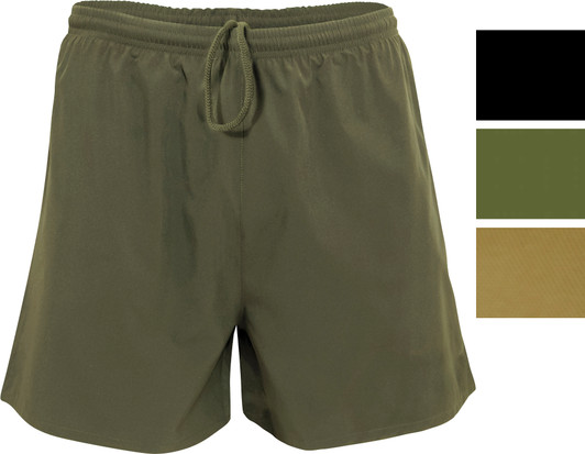 Men's Physical Training PT Shorts Moisture Wicking Athletic Running Gym Shorts
