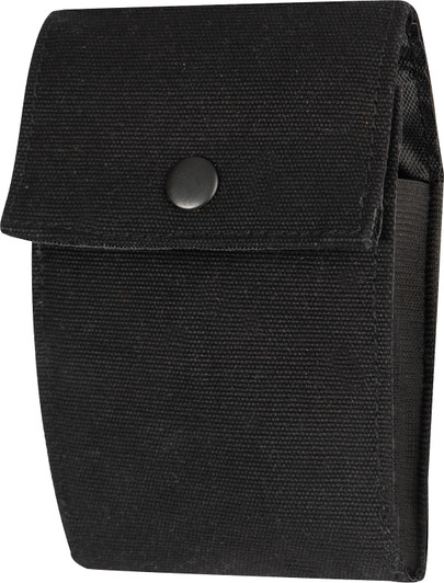 Black Canvas Tactical Tool Bag - Equipment Tool Work Duty Carry Law Enforcement