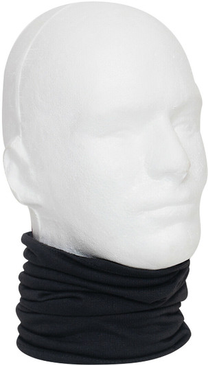 Kids Black Neck Gaiter Lightweight Polyester Multi-Use Face Mask Balaclava